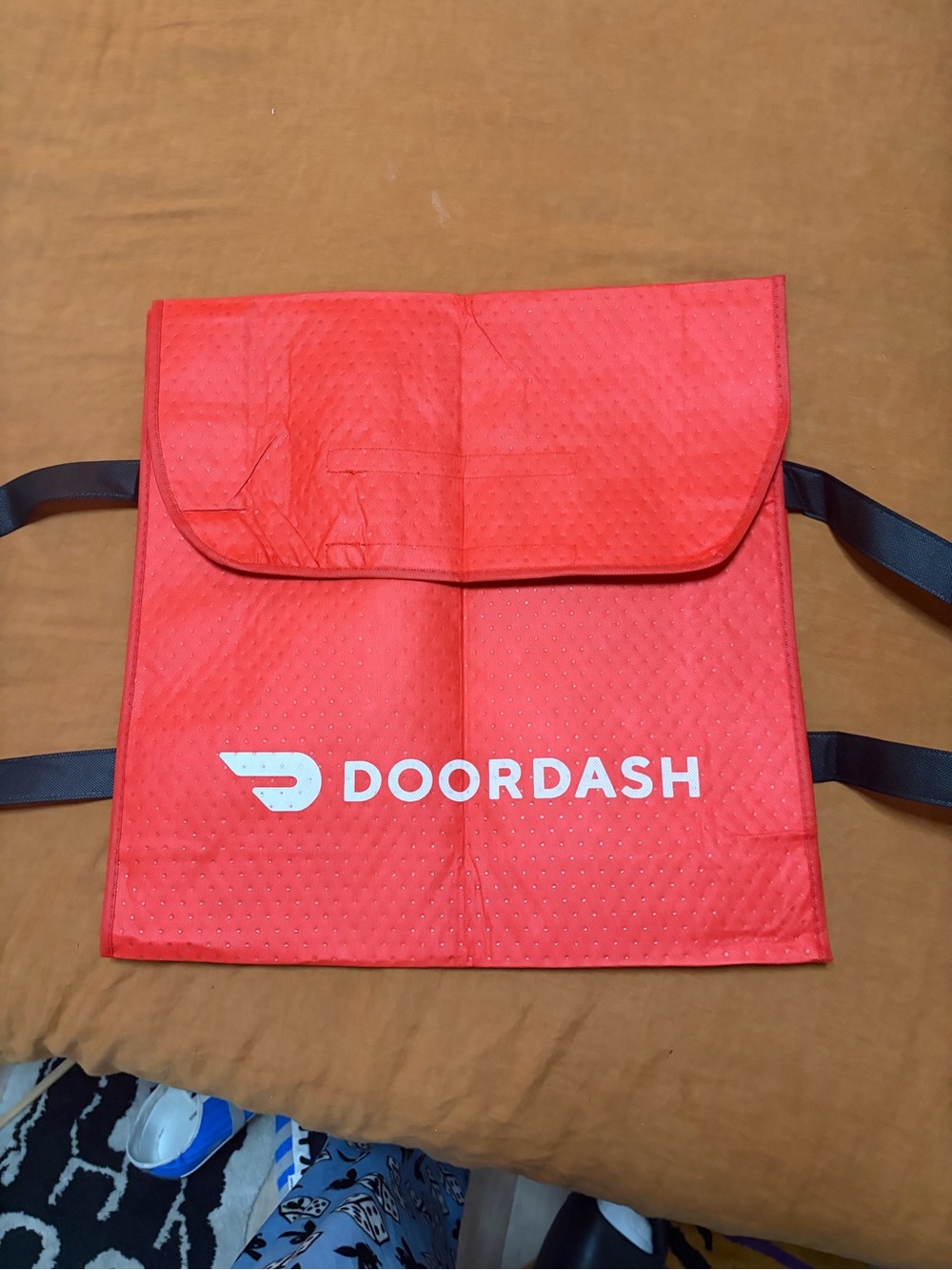 DoorDash Red Insulated Delivery bag or backpack